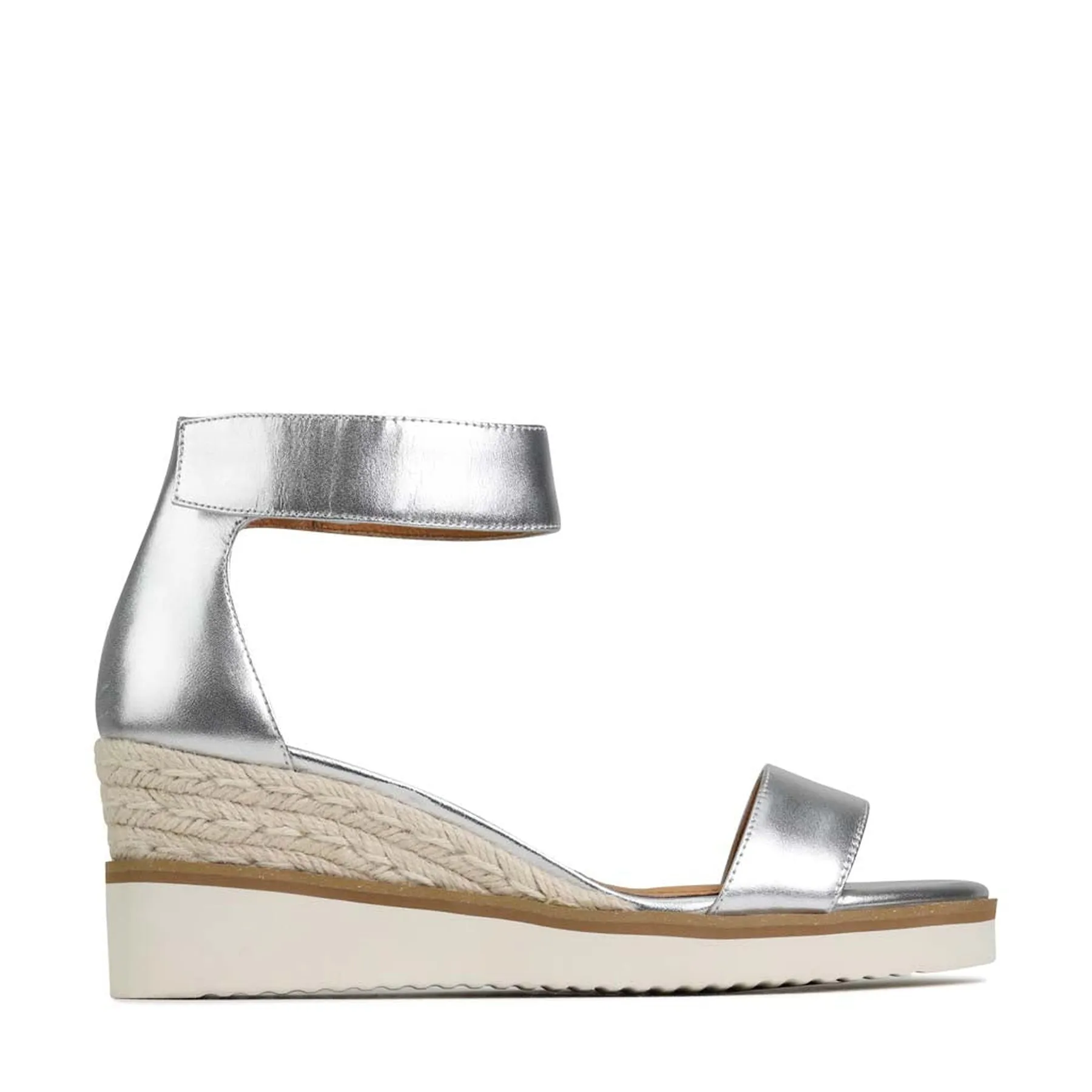 LAZY LEATHER ESPADRILLES SANDALS