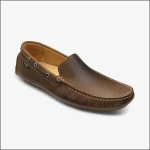 Loake Donington Brown Nubuck Driving Shoe--