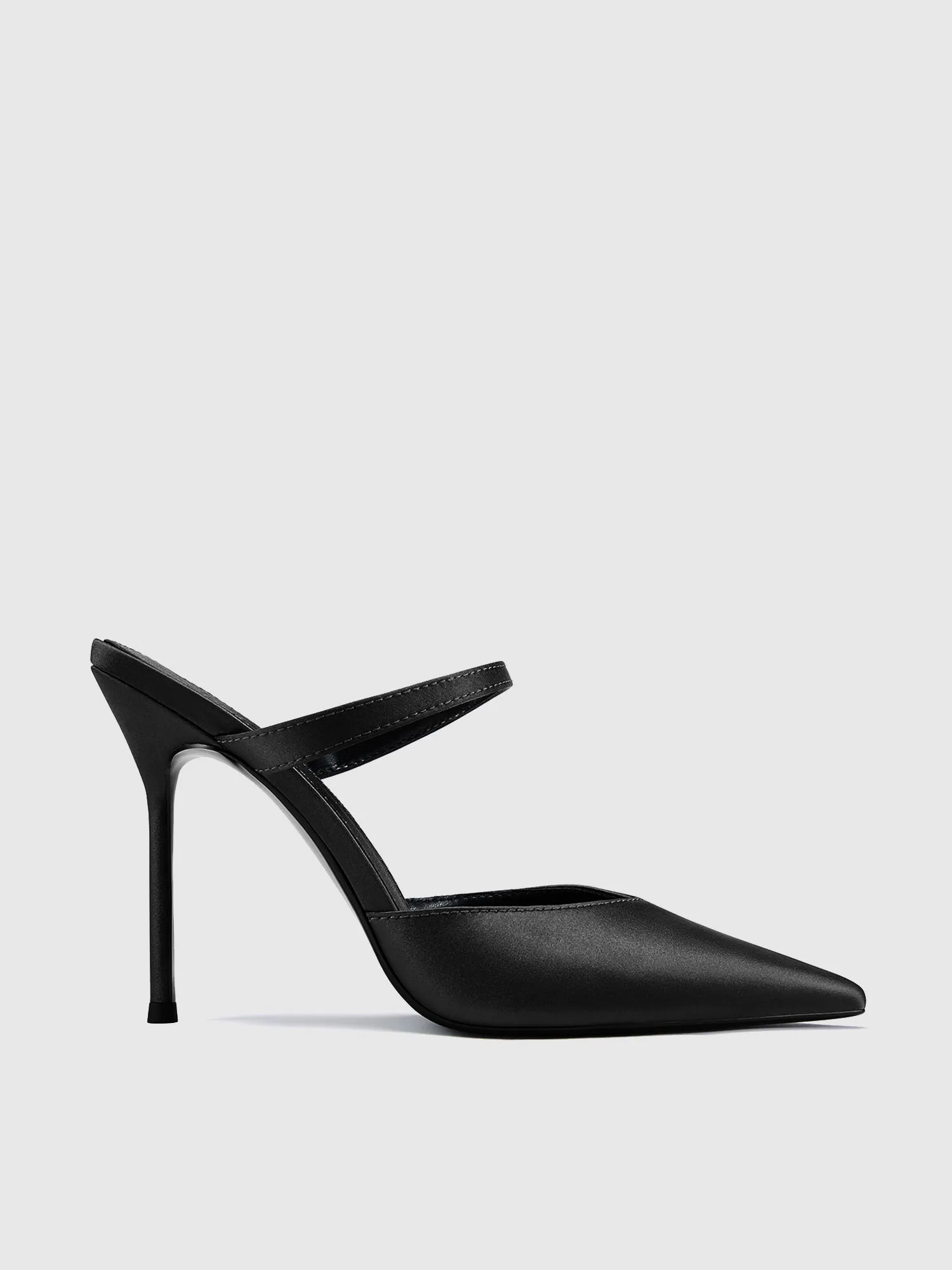 Marianna Mule - Satin Black