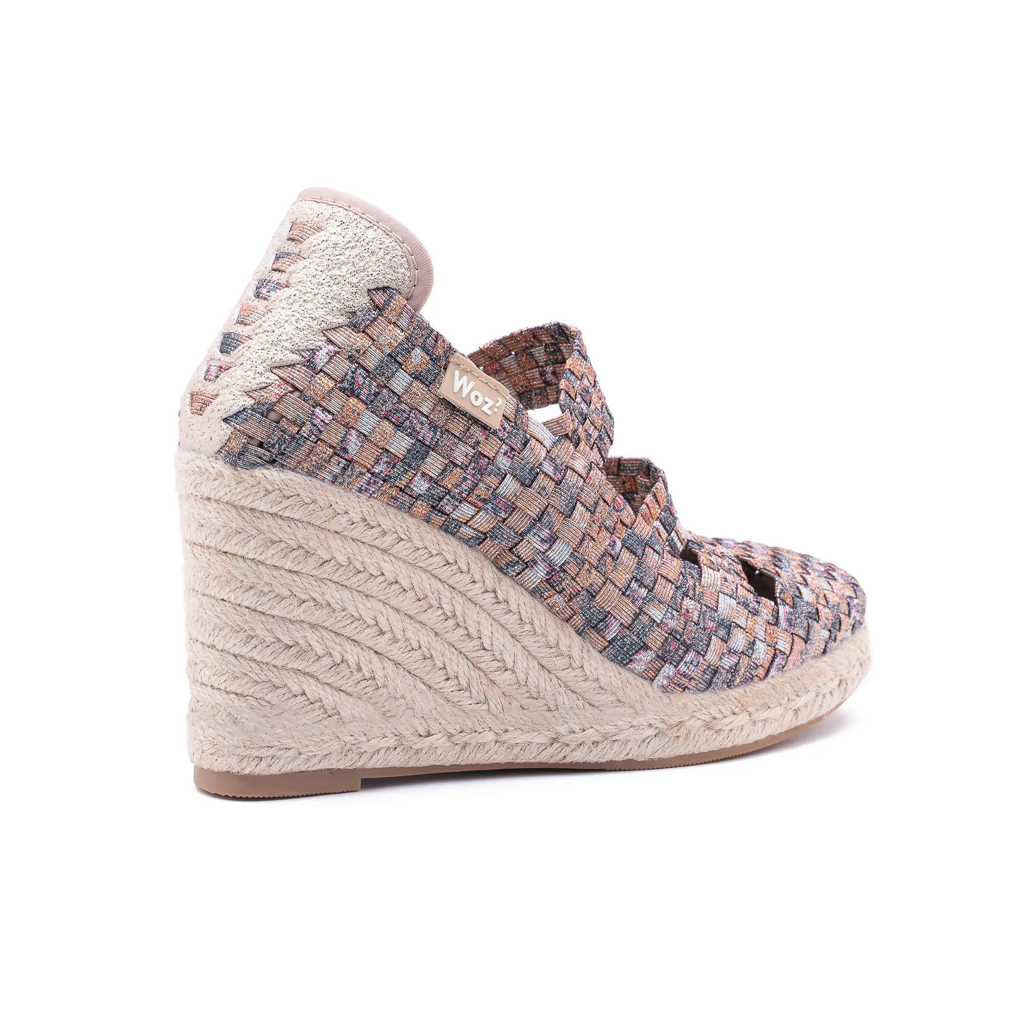 Massa Copper Silver Gold Espadrilles