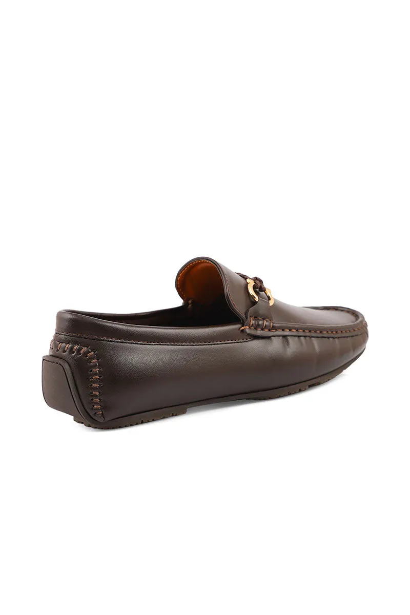 Men Casual Driving Mocs M26073-Coffee