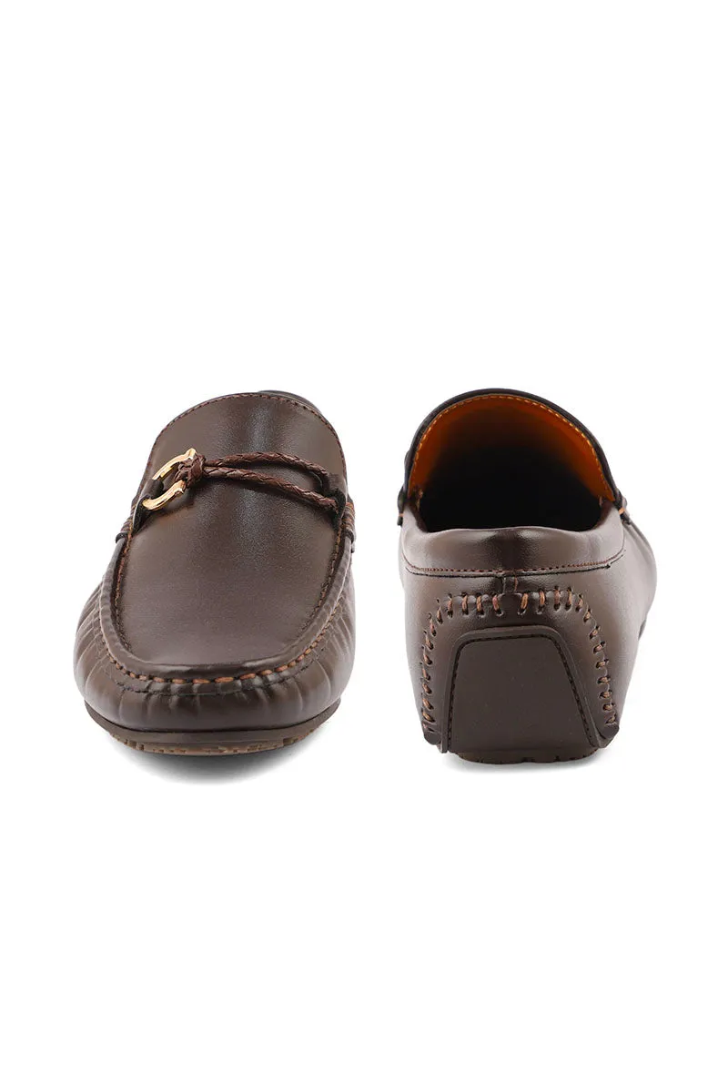 Men Casual Driving Mocs M26073-Coffee