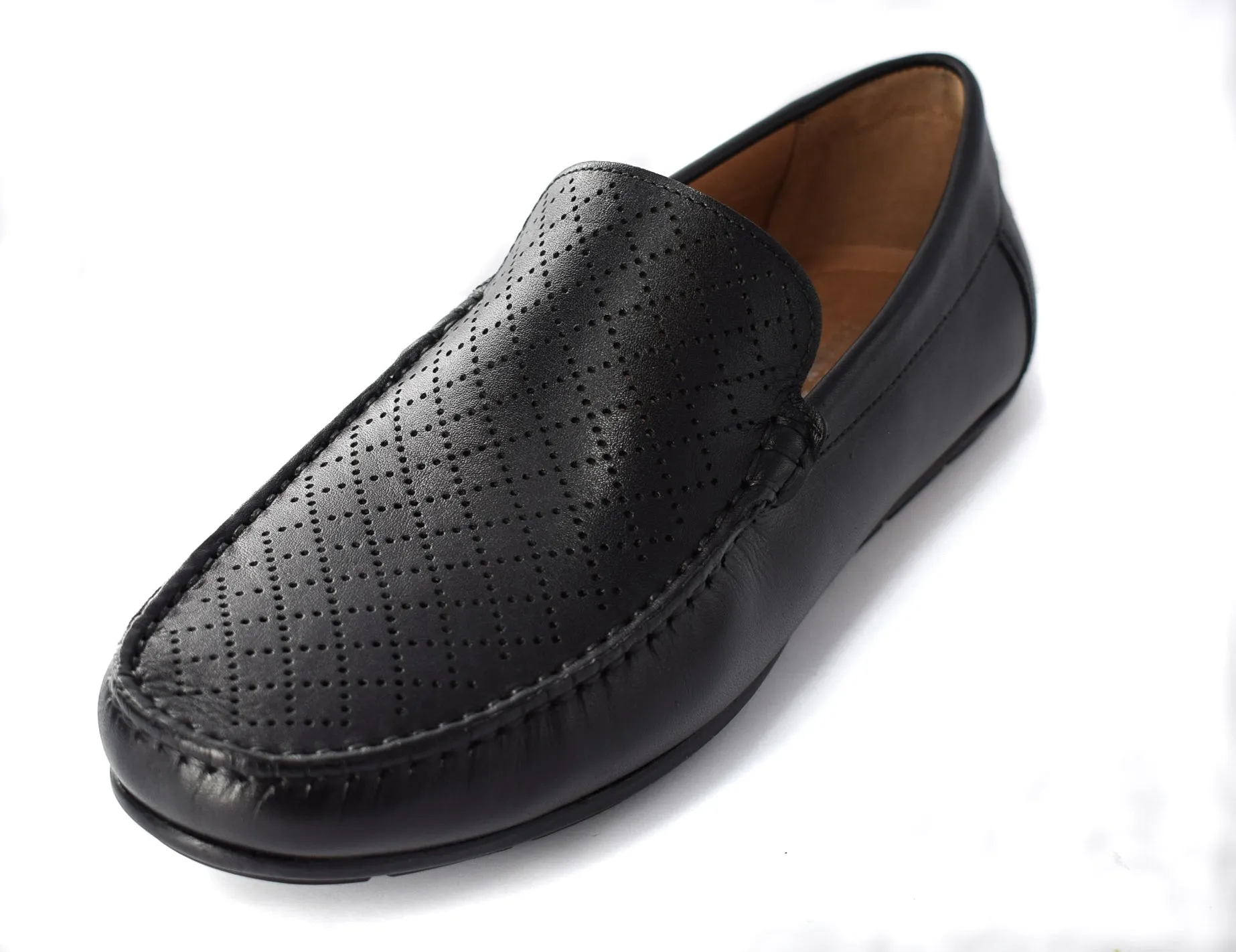 MENS LEATHER FORMAL/CASUAL SLIP ON LOAFERS/SHOES