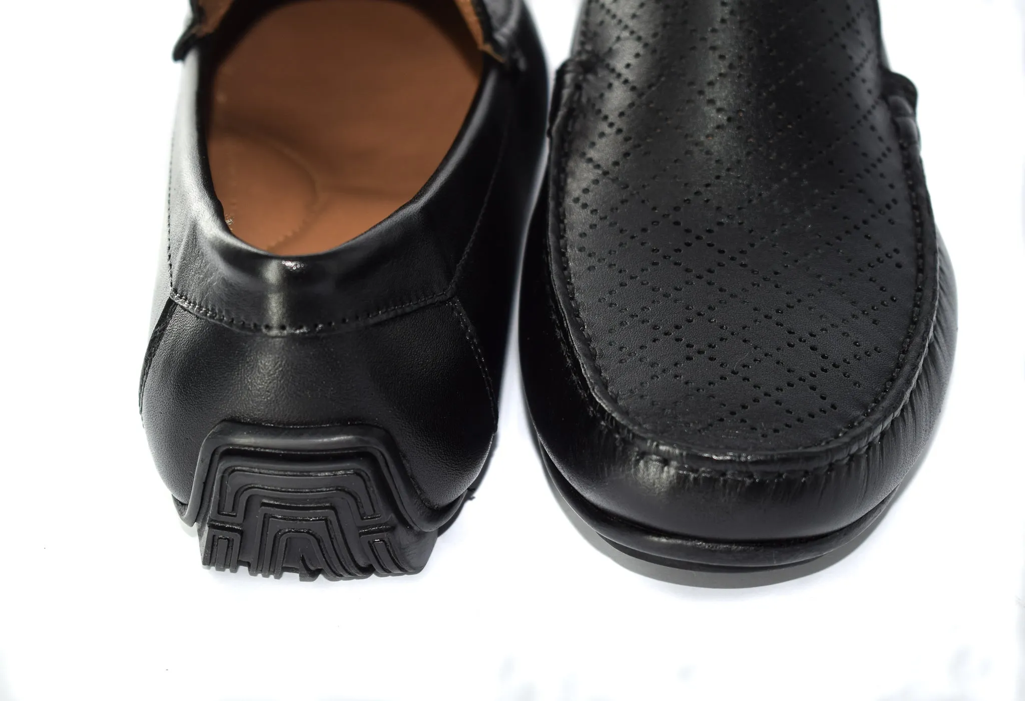 MENS LEATHER FORMAL/CASUAL SLIP ON LOAFERS/SHOES