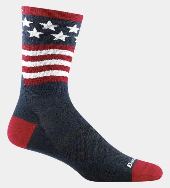 Men's Patriot Micro Crew Ultra Lightweight Running Sock