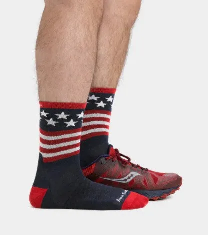 Men's Patriot Micro Crew Ultra Lightweight Running Sock