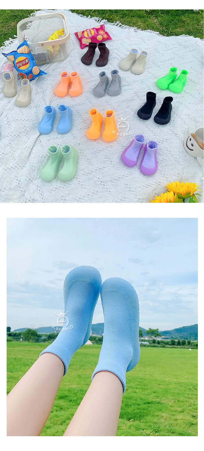 Minimalist Barefoot Sock Shoes Wear-resistant non-slip socks For Kid