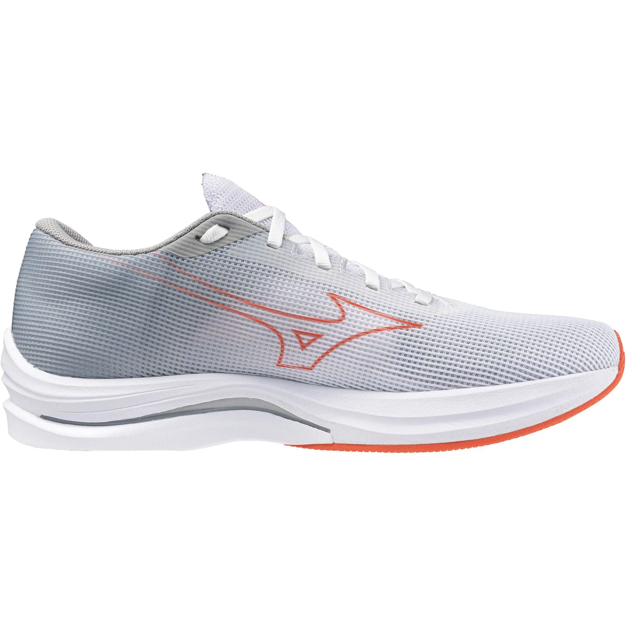 Mizuno Wave Rebellion Sonic 2 Mens Running Shoes - White