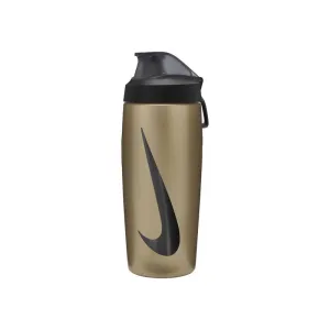 NIKE BORRACCIA 700 ml REFUEL SPORT WATER LOCKING - ORO/NERO