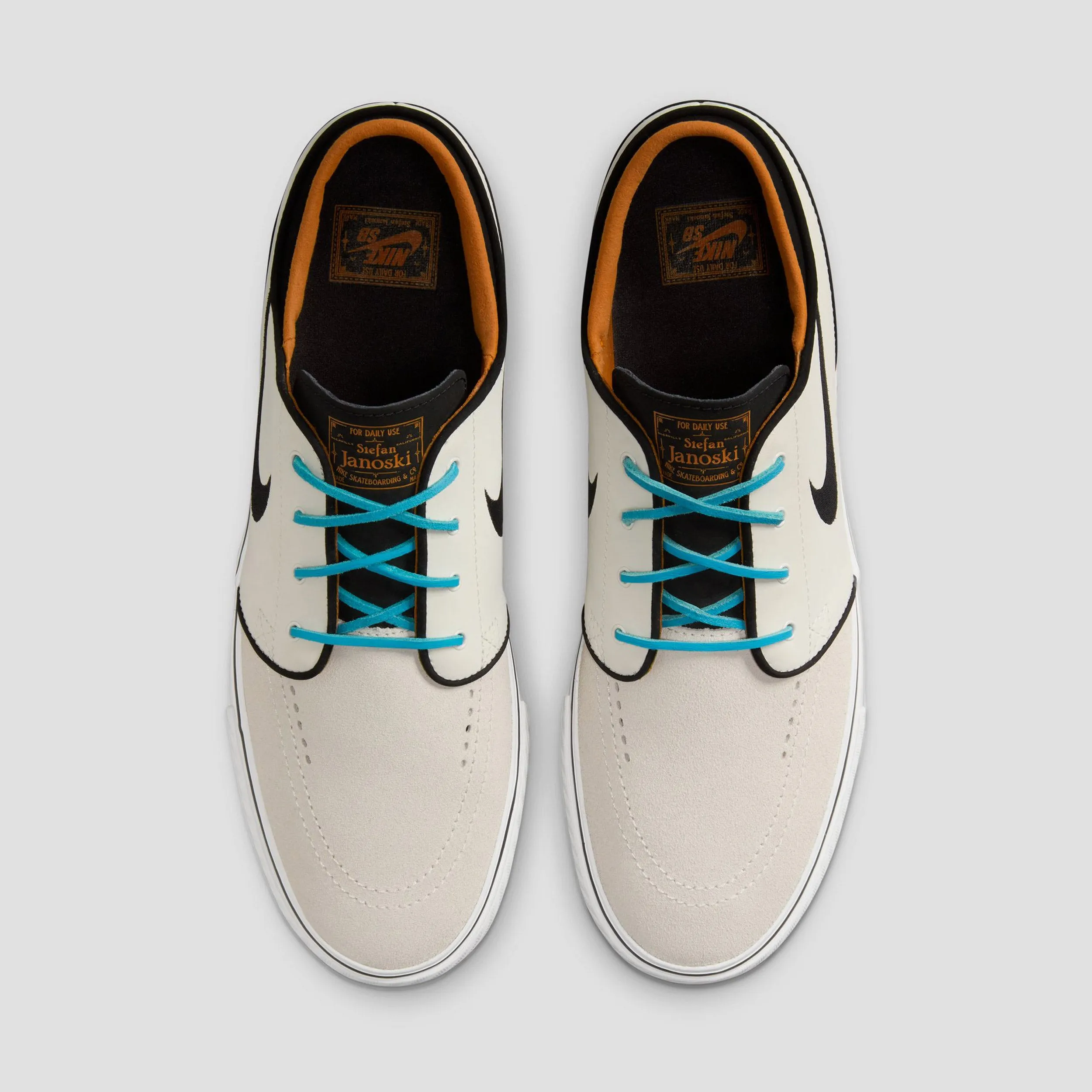 Nike SB Electric Pack Zoom Janoski OG  Electric Skate Shoes Phantom / Chlorine Blue / Black