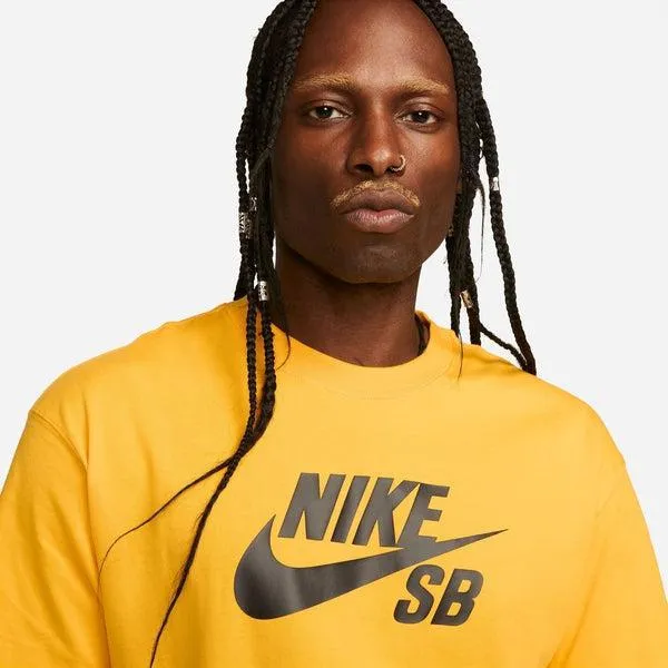 Nike SB Logo Skate Tee University Gold - Black