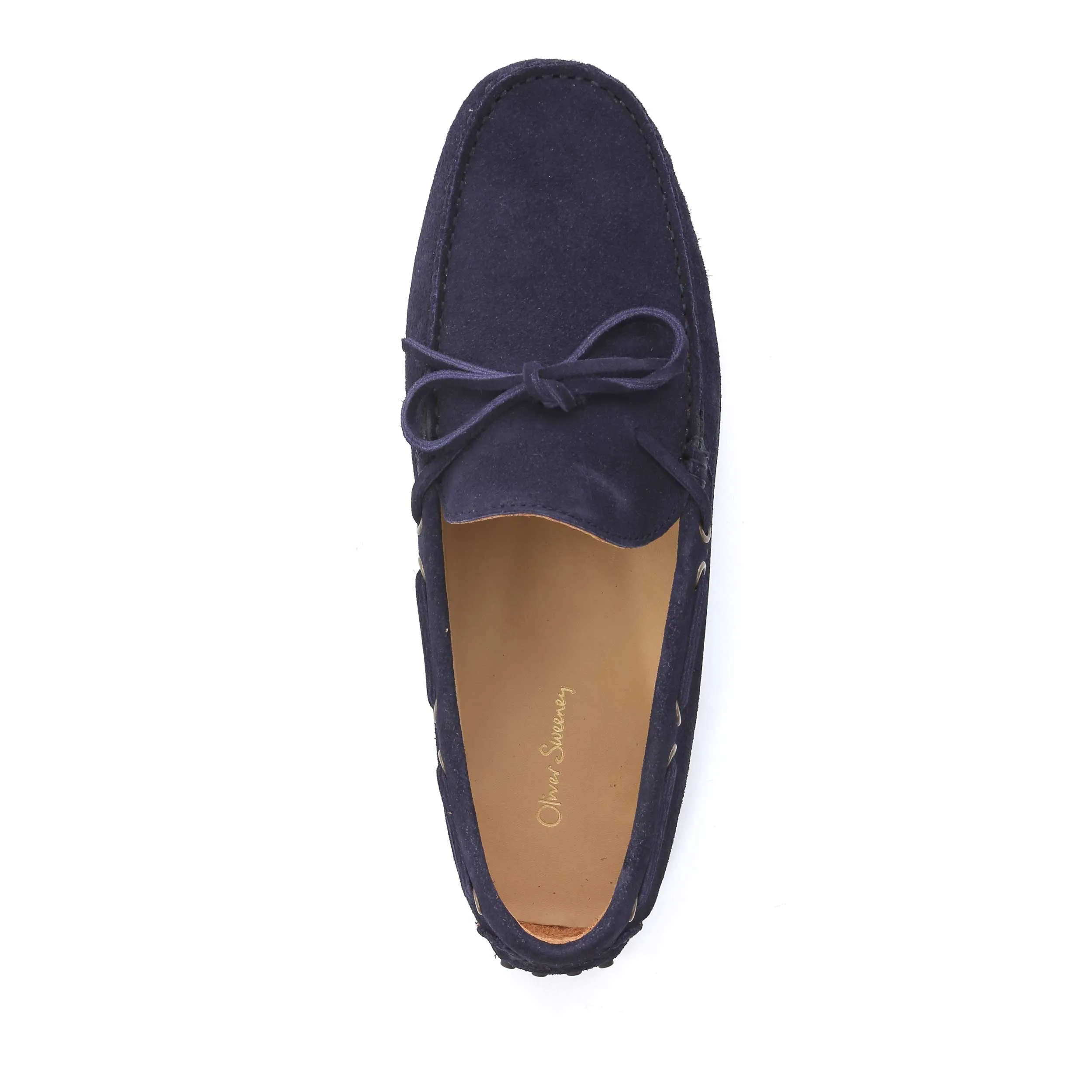 Oliver Sweeney Lastres Shoe in Navy Suede