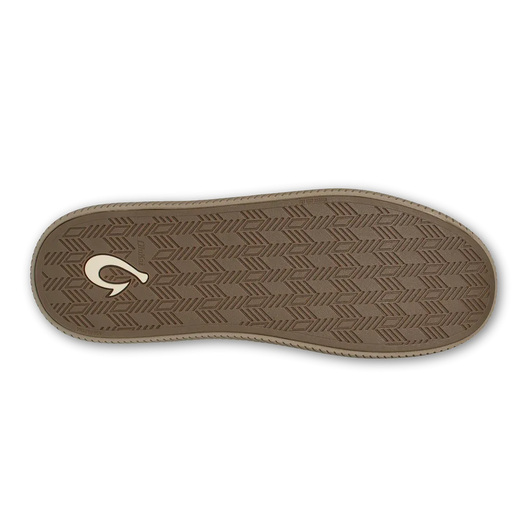 Olukai Men's Mua 'Ili Slipper - Dark Wood/Silt 10502-6321