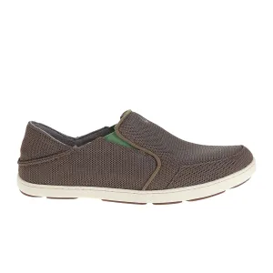 OluKai Nohea Mesh Slip On (Men) - Mustang/Lime Peel