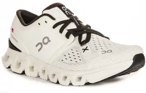 On Running Cloud X 4 In White Black For Women