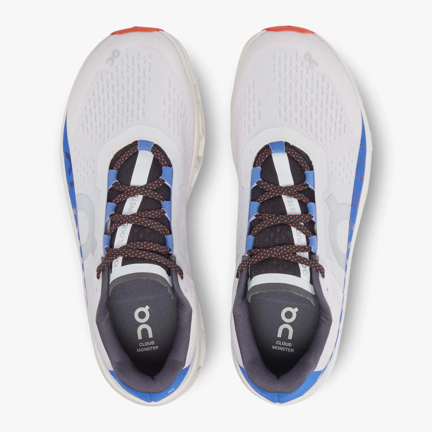 On Running Men's Cloudmonster Shoes - Frost / Cobalt