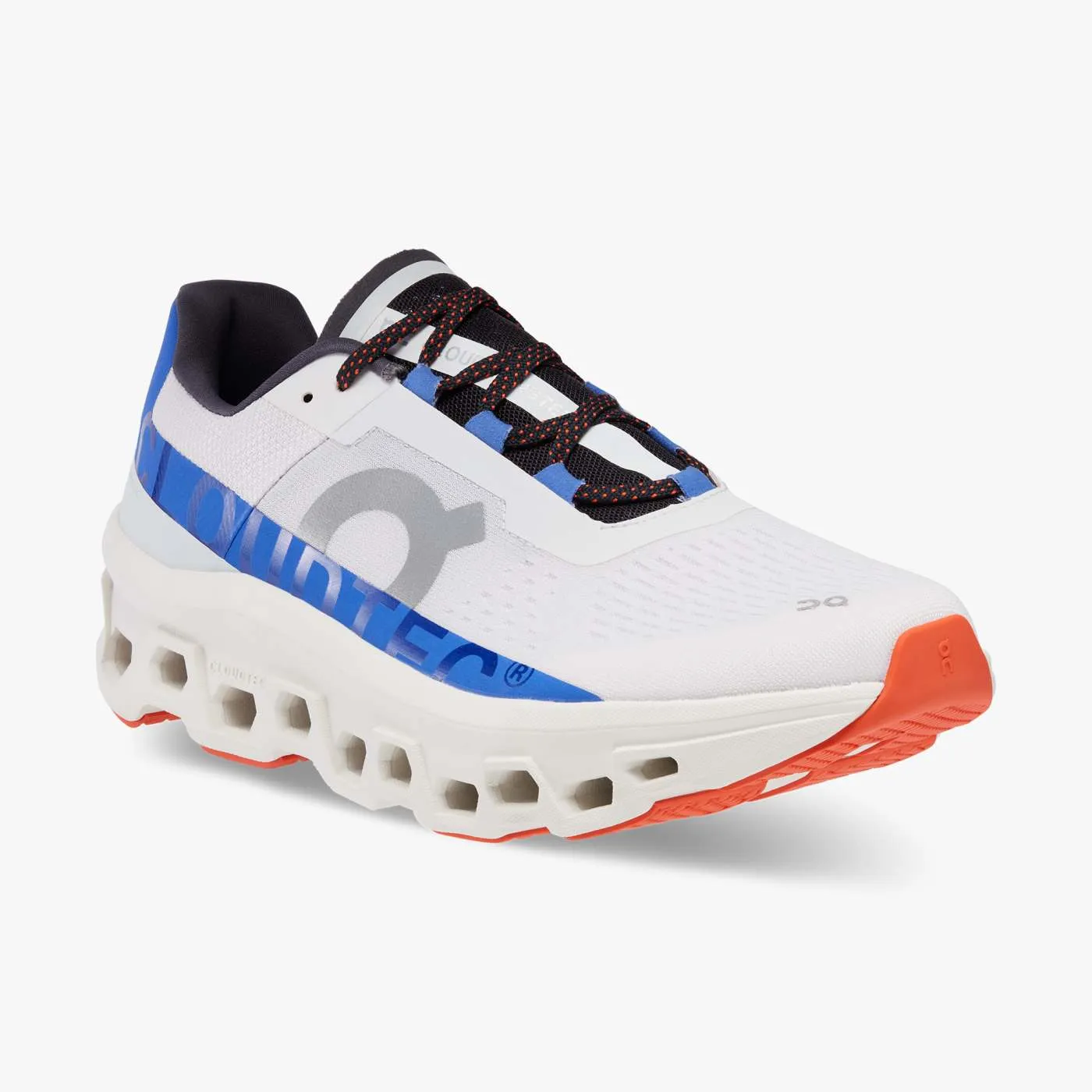 On Running Men's Cloudmonster Shoes - Frost / Cobalt