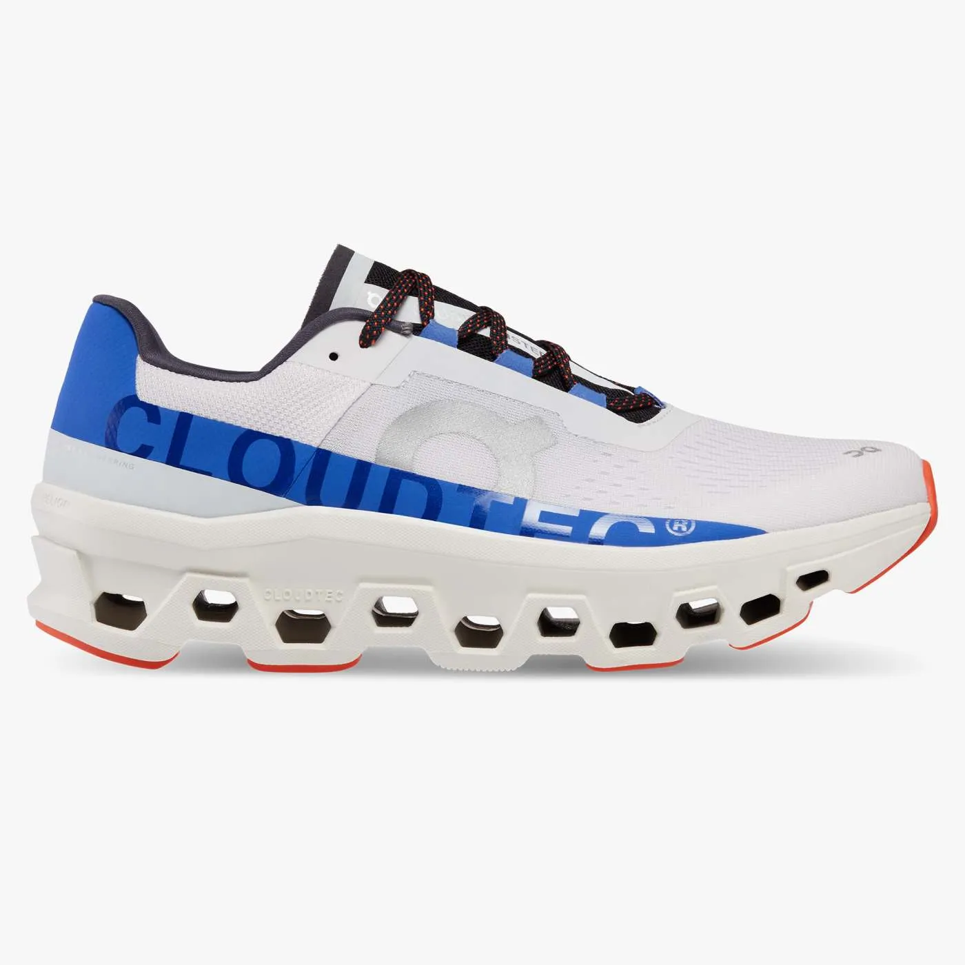 On Running Men's Cloudmonster Shoes - Frost / Cobalt