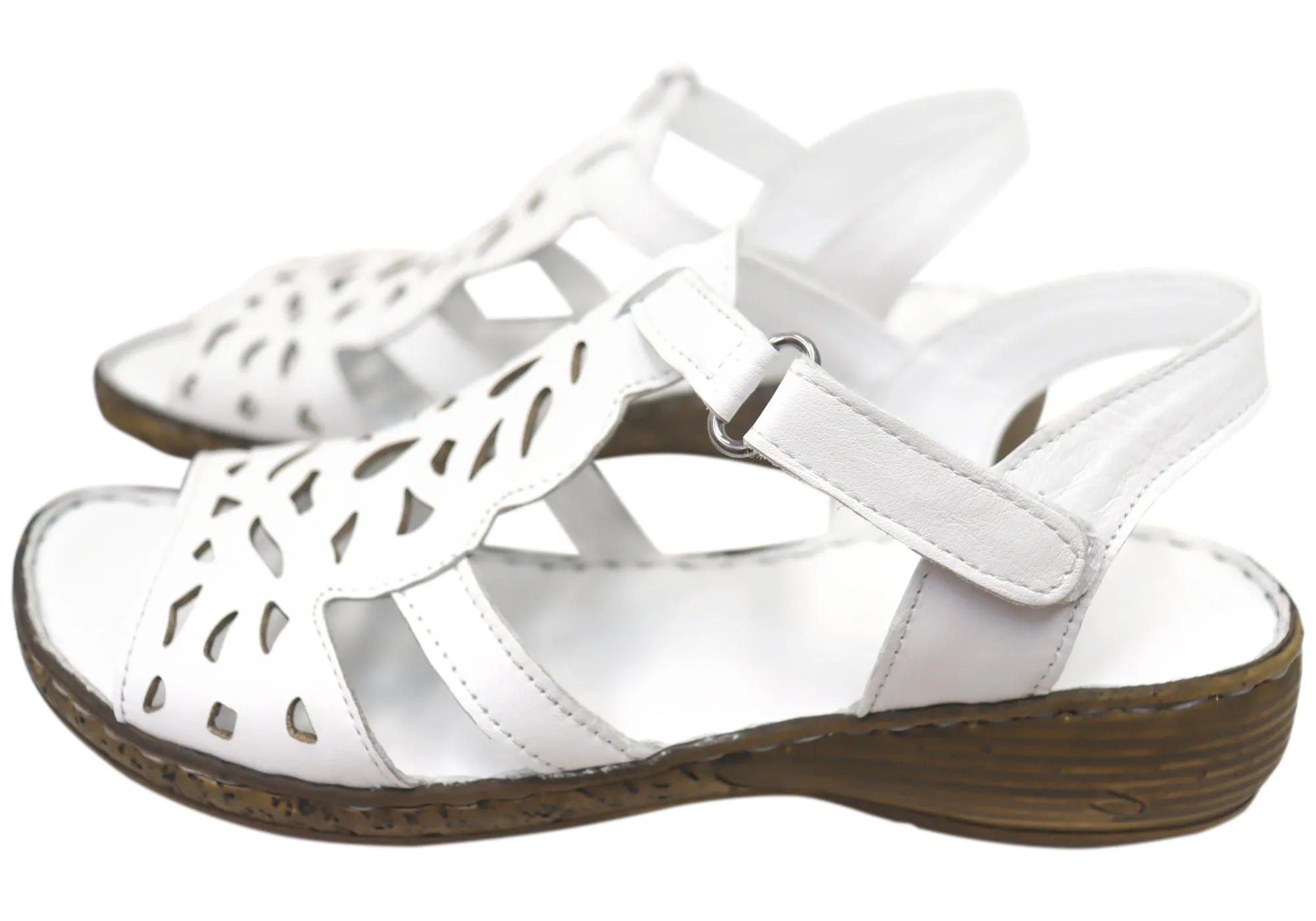 Orizonte Raya Womens Comfortable European Leather Sandals