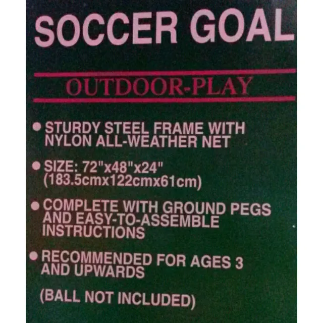 Outdoor Portable Goalpost -