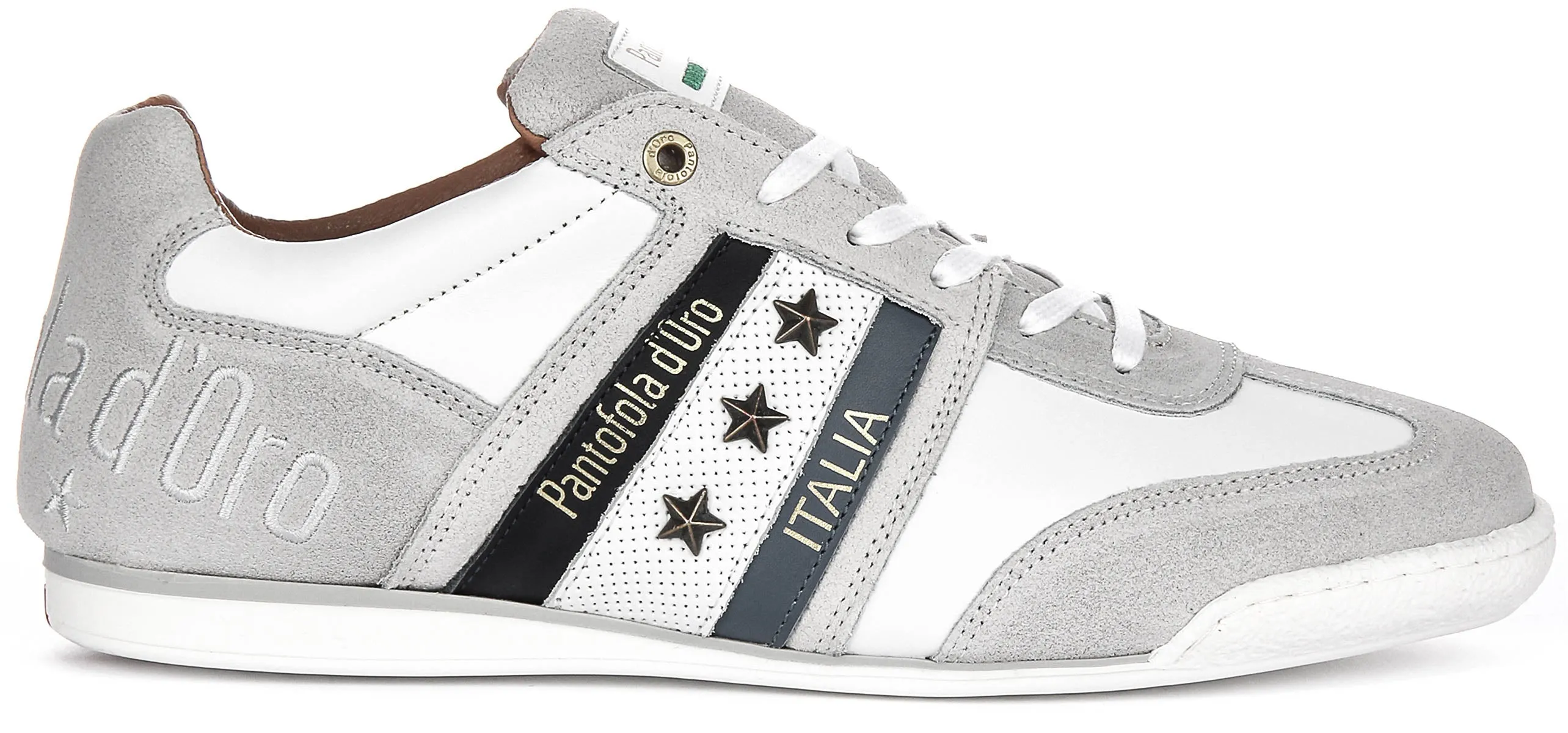 Pantofola D'Oro Imola L Stars In White Blue For Men