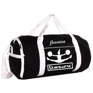 Personalized Sport/Gym Roll Duffel Bag - Cheer (Available in 4 Colors)