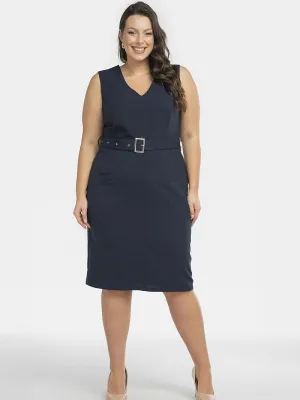 Plus size dress model 198155 Karko