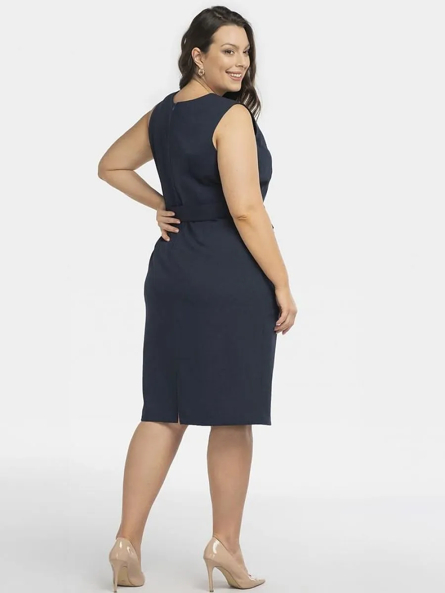 Plus size dress model 198155 Karko