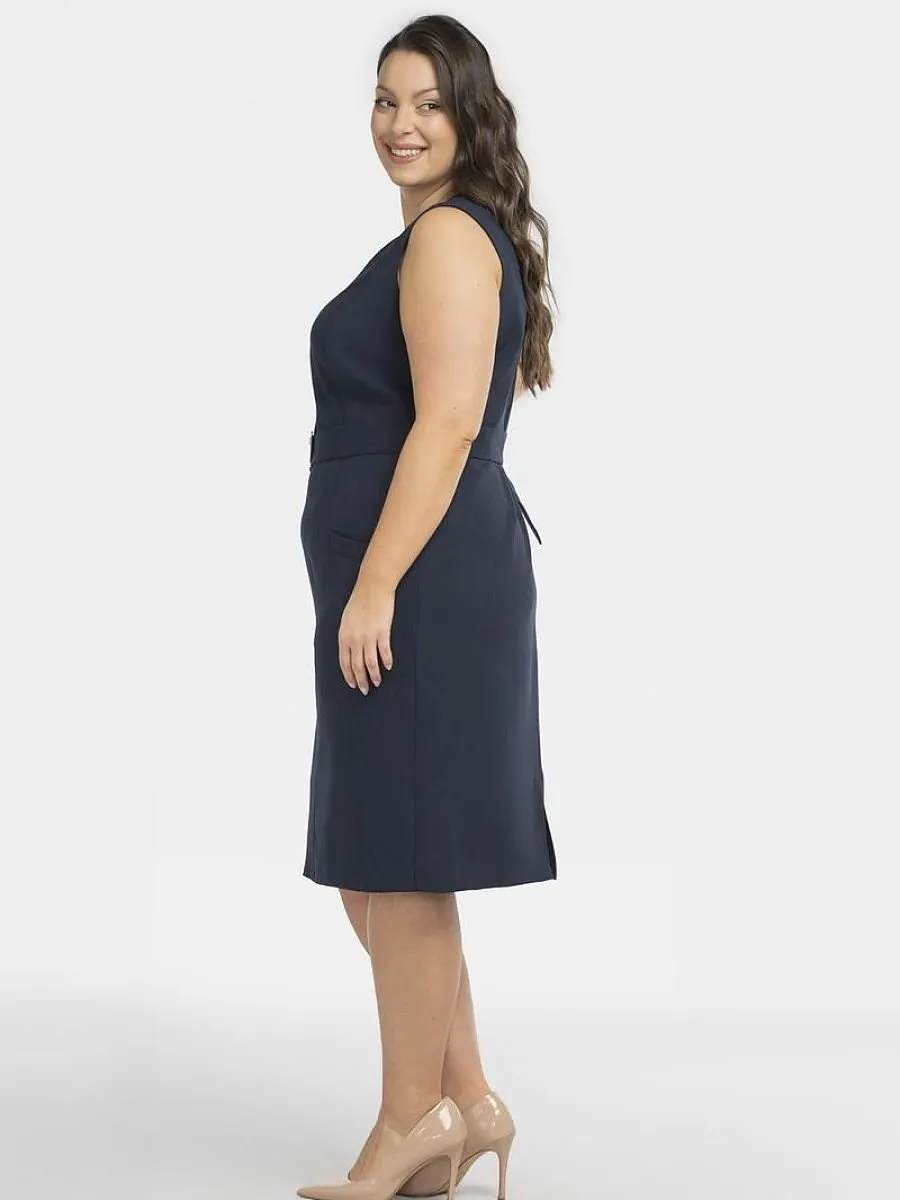 Plus size dress model 198155 Karko