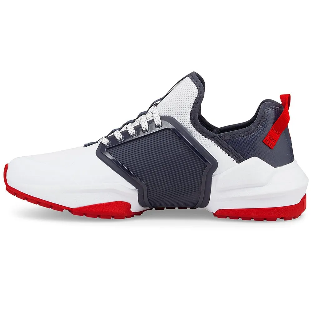 Puma GS.One Spikeless Waterproof Shoes - White/Navy Blazer/Ski Patrol