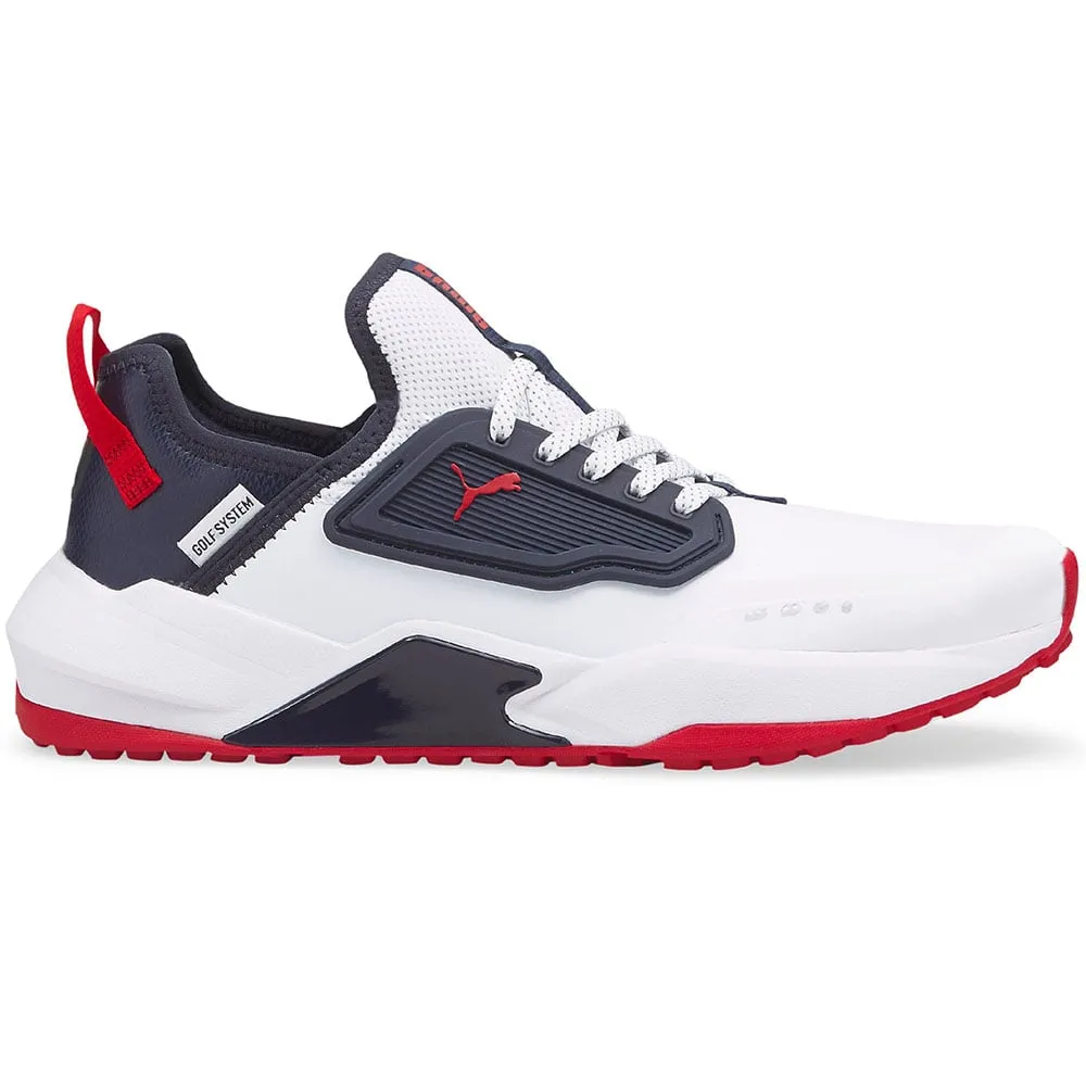 Puma GS.One Spikeless Waterproof Shoes - White/Navy Blazer/Ski Patrol