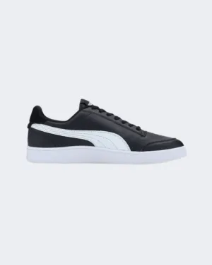 Puma Shuffle Trainers Men Lifestyle Shoes Black/White