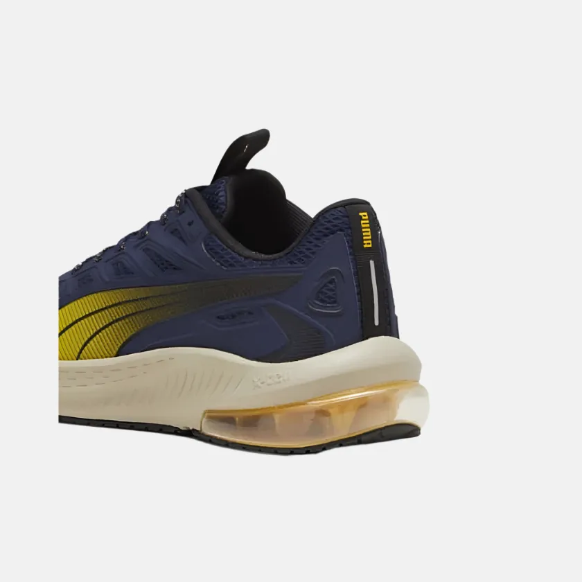 Puma X-Cell Lightspeed Men's Running Shoes -Navy/Yellow/Black