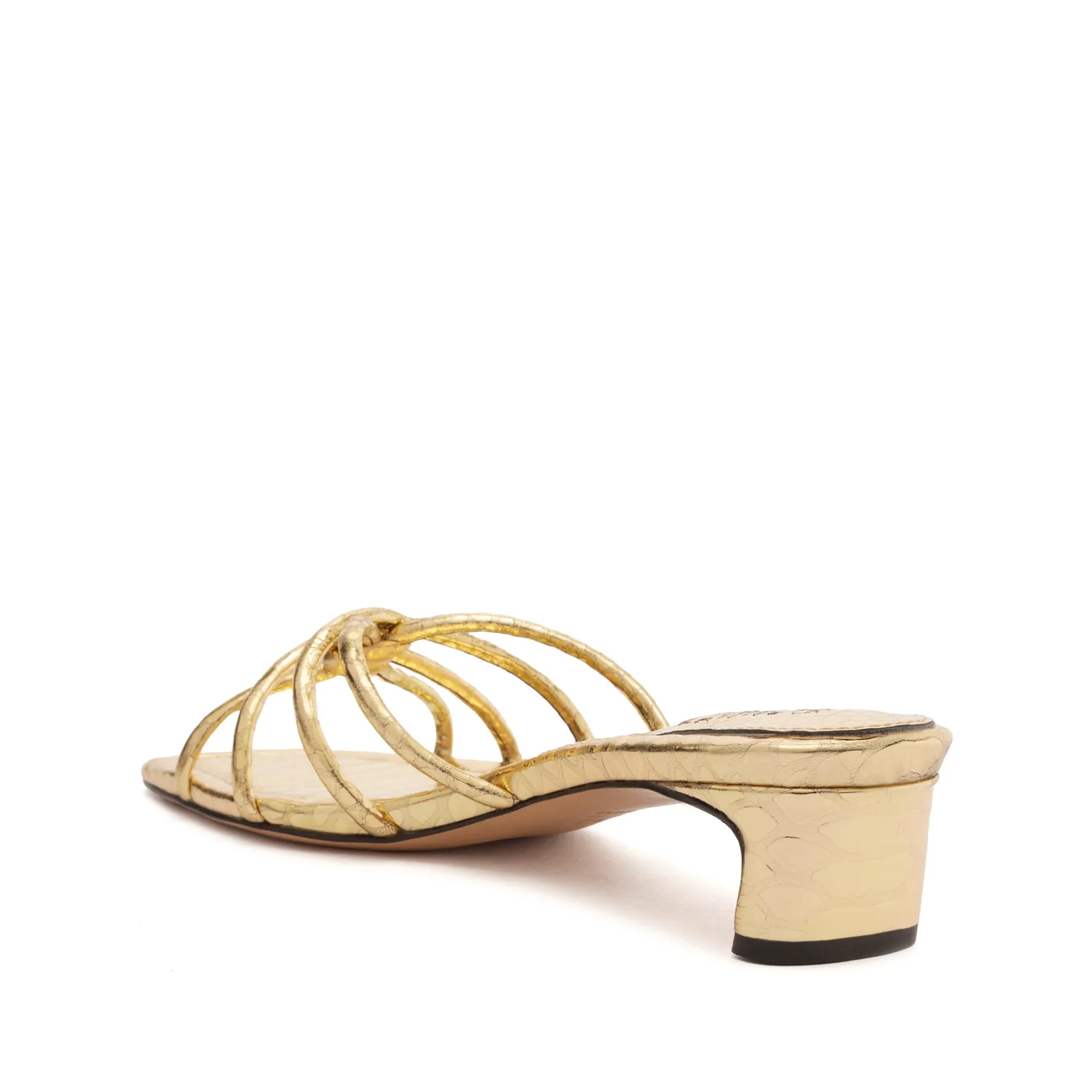 Rachel Mule Metallic Sandal