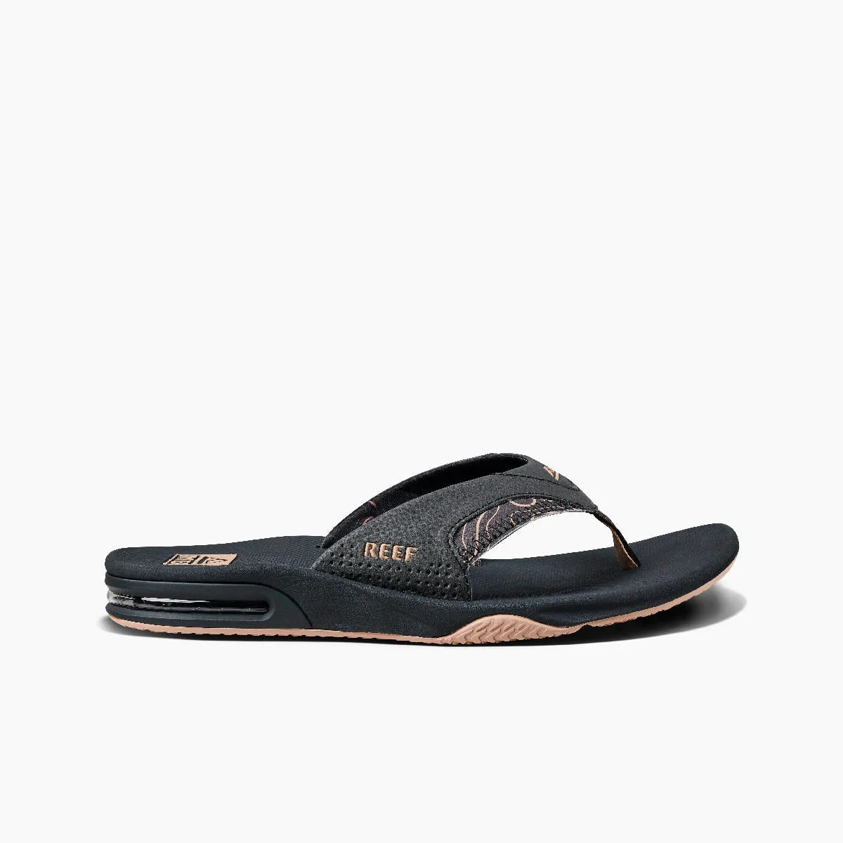 Reef Fanning Sandal-Tan Topo