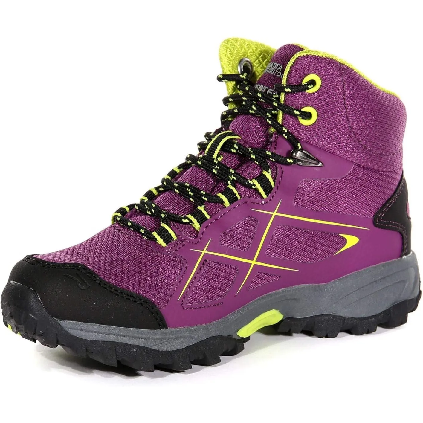 Regatta Kota Mid Junior Waterproof Walking Boots - Purple