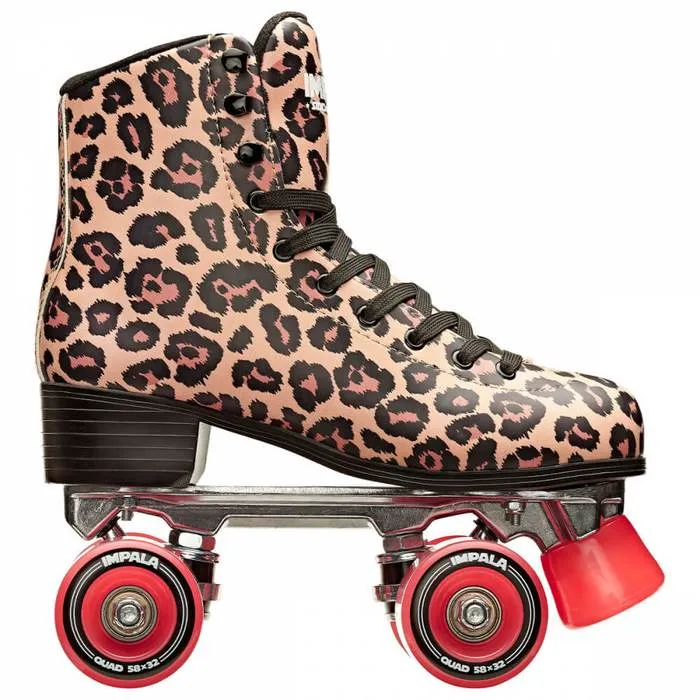 Roller Skate Leopard