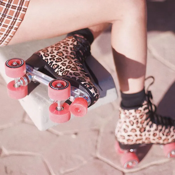 Roller Skate Leopard