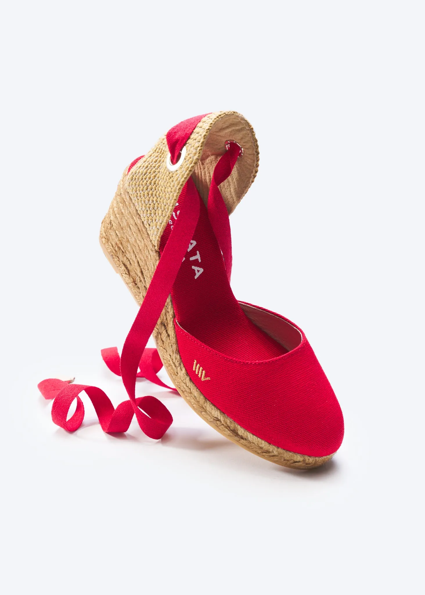 Sagaro Limited Edition Canvas Espadrille Wedges