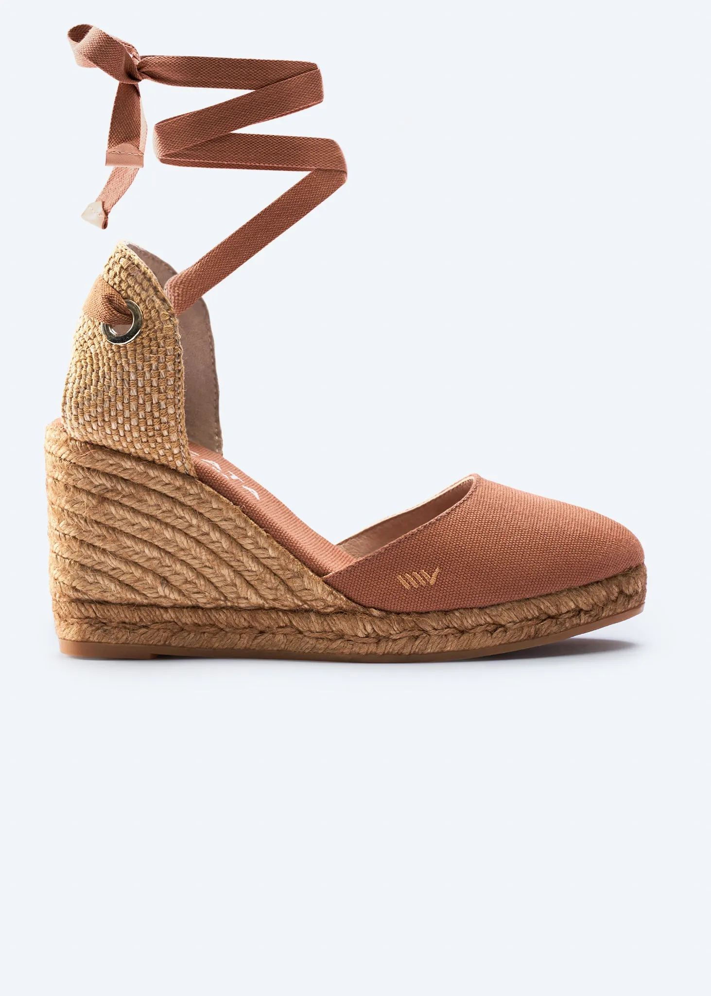 Sagaro Limited Edition Canvas Espadrille Wedges