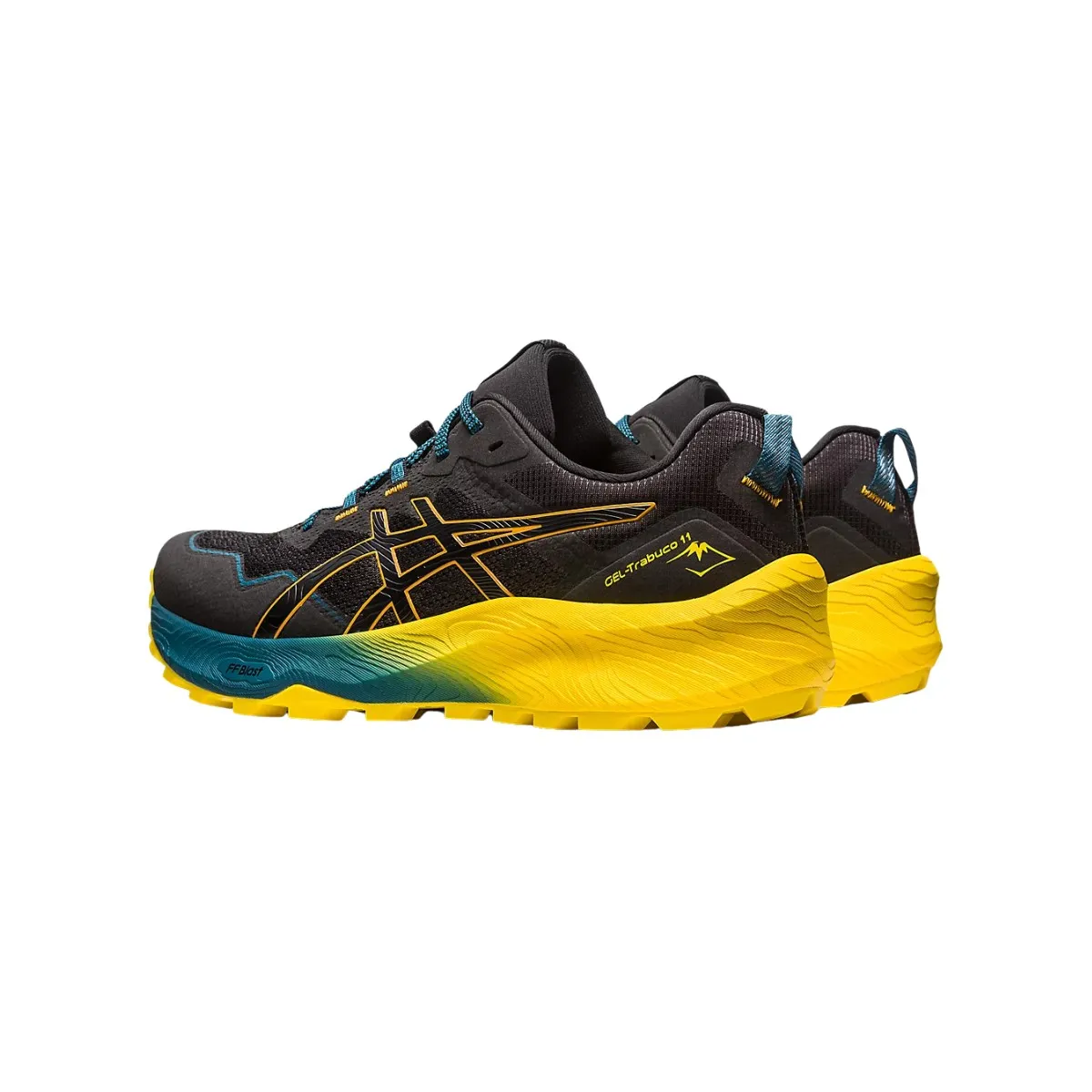 Shoes Asics Gel Trabuco 11 Black Yellow