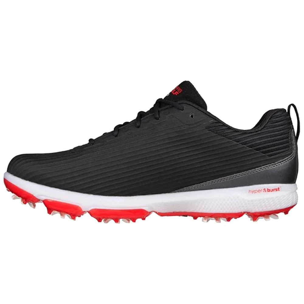 Skechers Go Golf Pro 5 Hyper Spiked Waterproof Shoes - Black/Grey