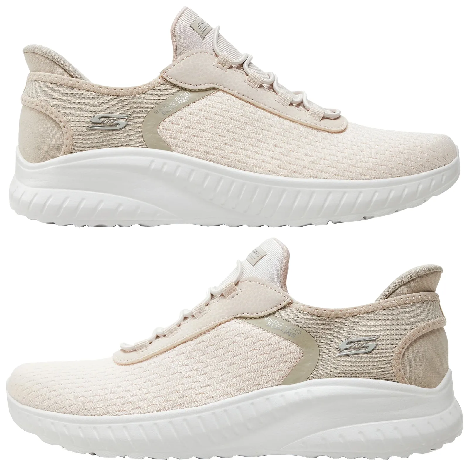 Skechers Ladies Bobs Sport Squad Chaos Slip-Ins Trainers