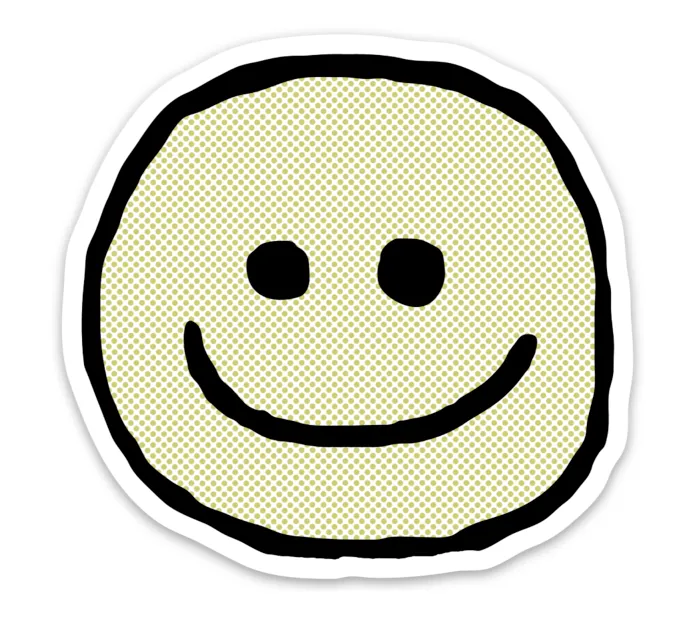 STICKER - HAPPY FACE