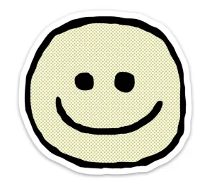 STICKER - HAPPY FACE