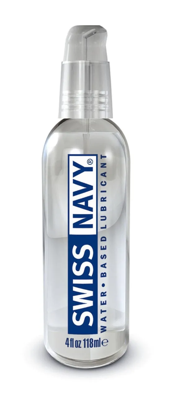 Swiss Navy Water Based Lubricant 4oz/118ml