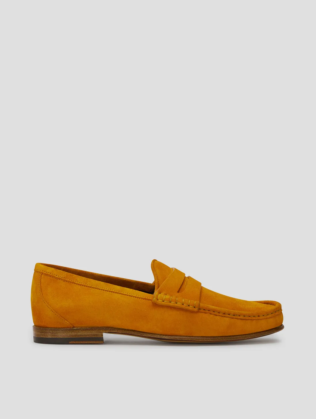 TONY PENNY LOAFER IN  OCRA  SUEDE