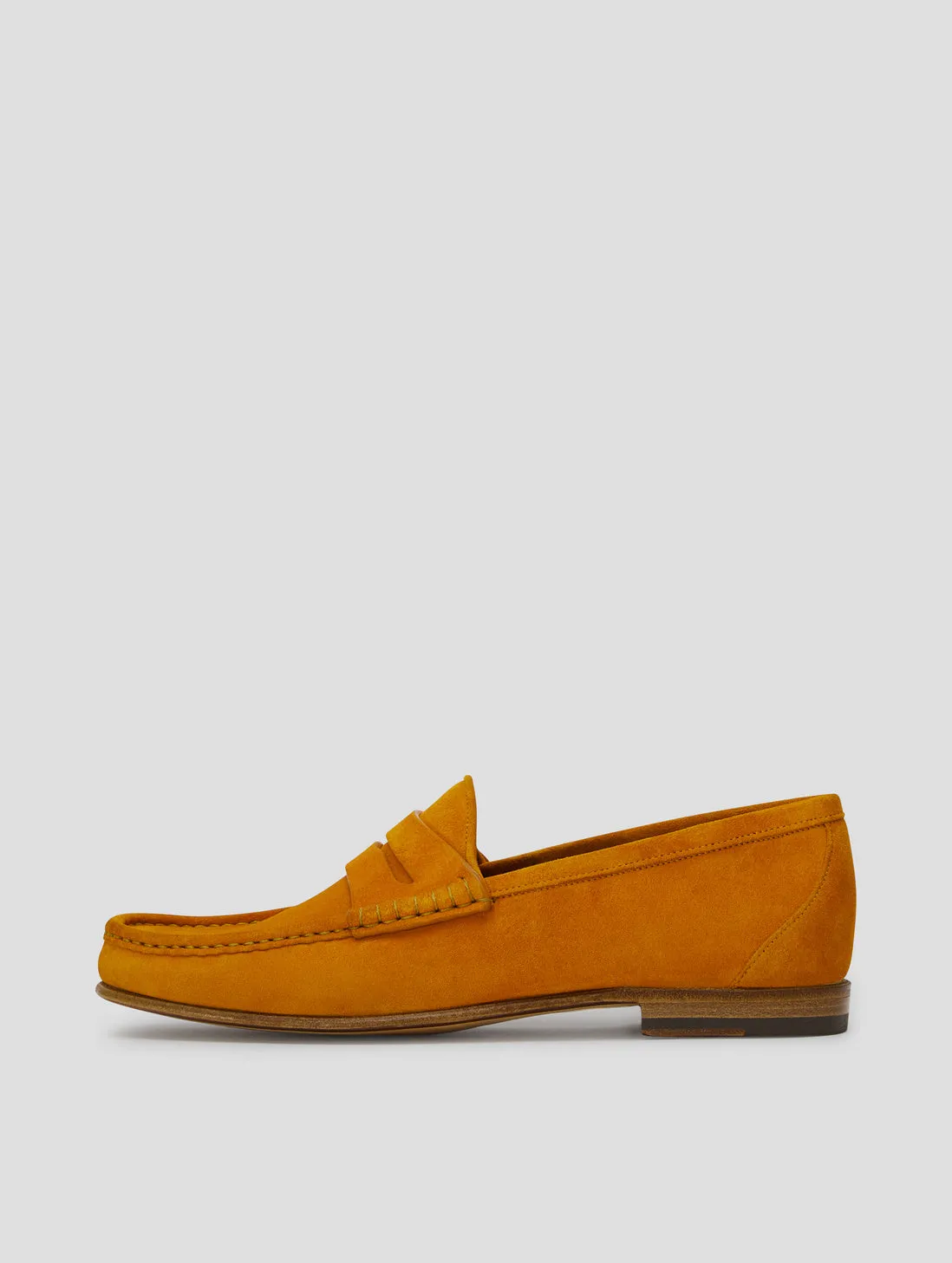 TONY PENNY LOAFER IN  OCRA  SUEDE