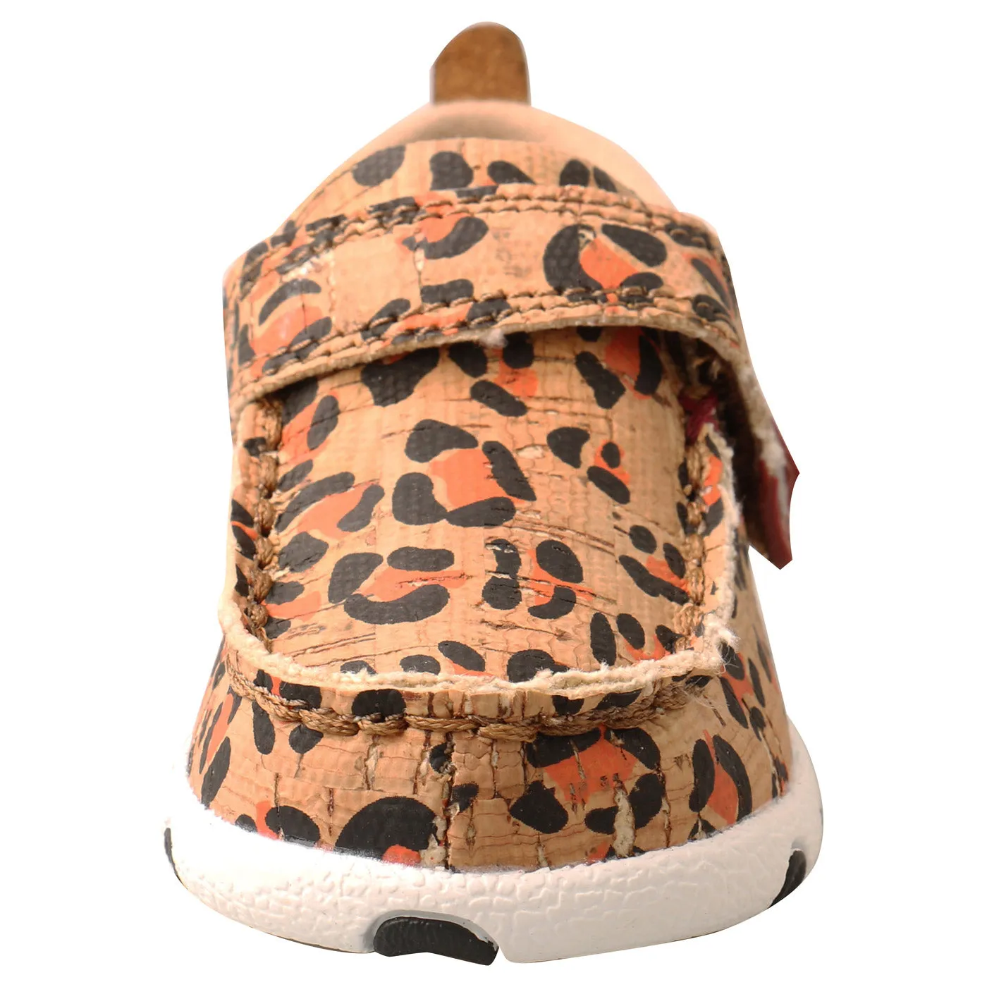 Twisted X Infant Leopard Honey & Black Driving Moc Shoes ICA0016