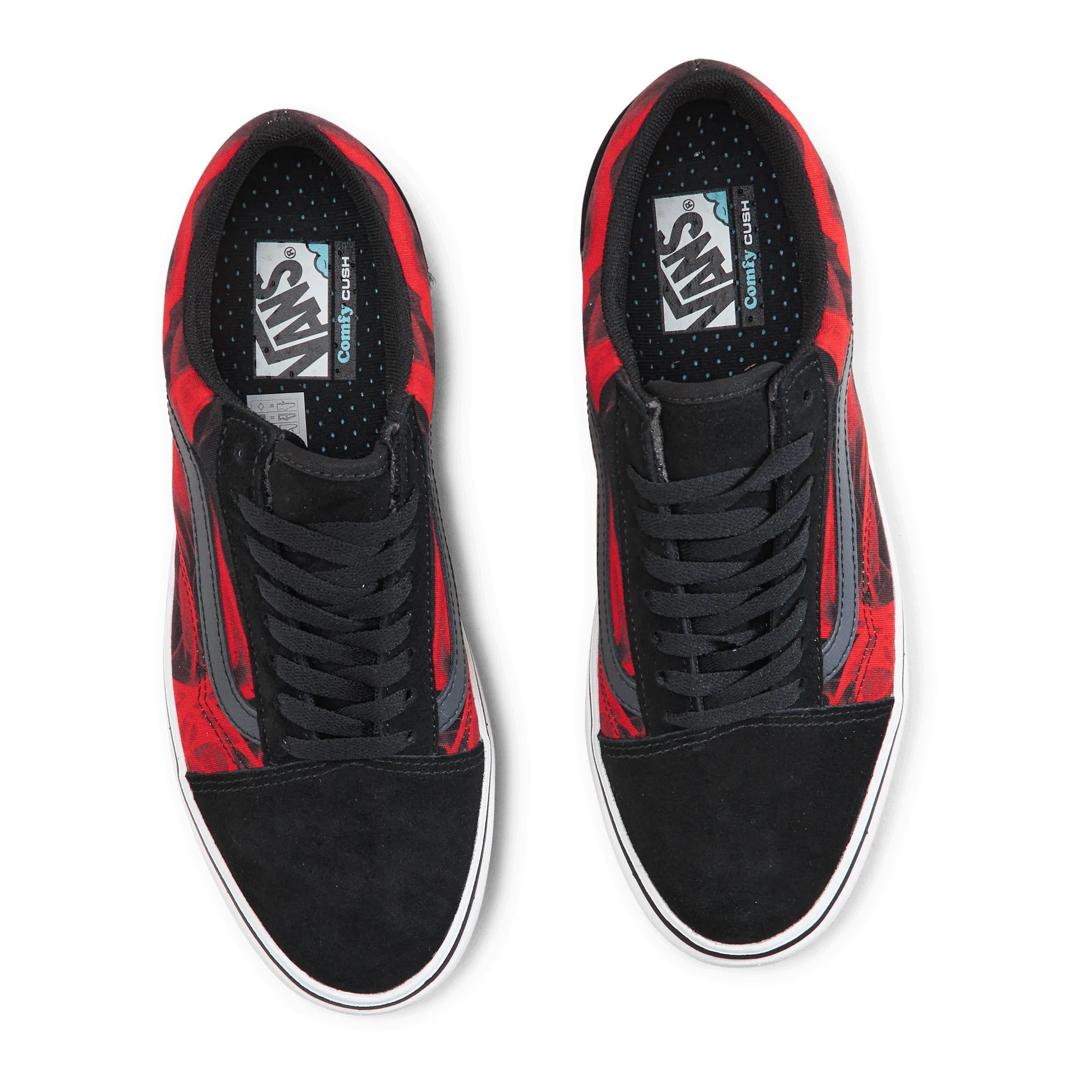 Ua Comfycush Old Skool After Dark Black/red